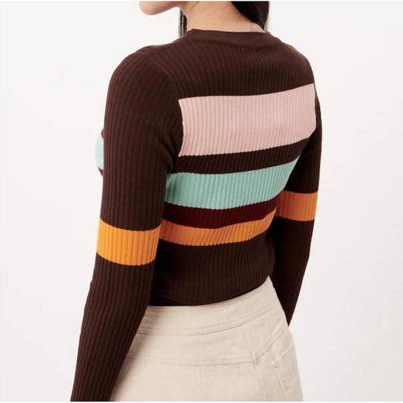 NEW FRNCH malice sweater in chocolat - Picture 4 of 4